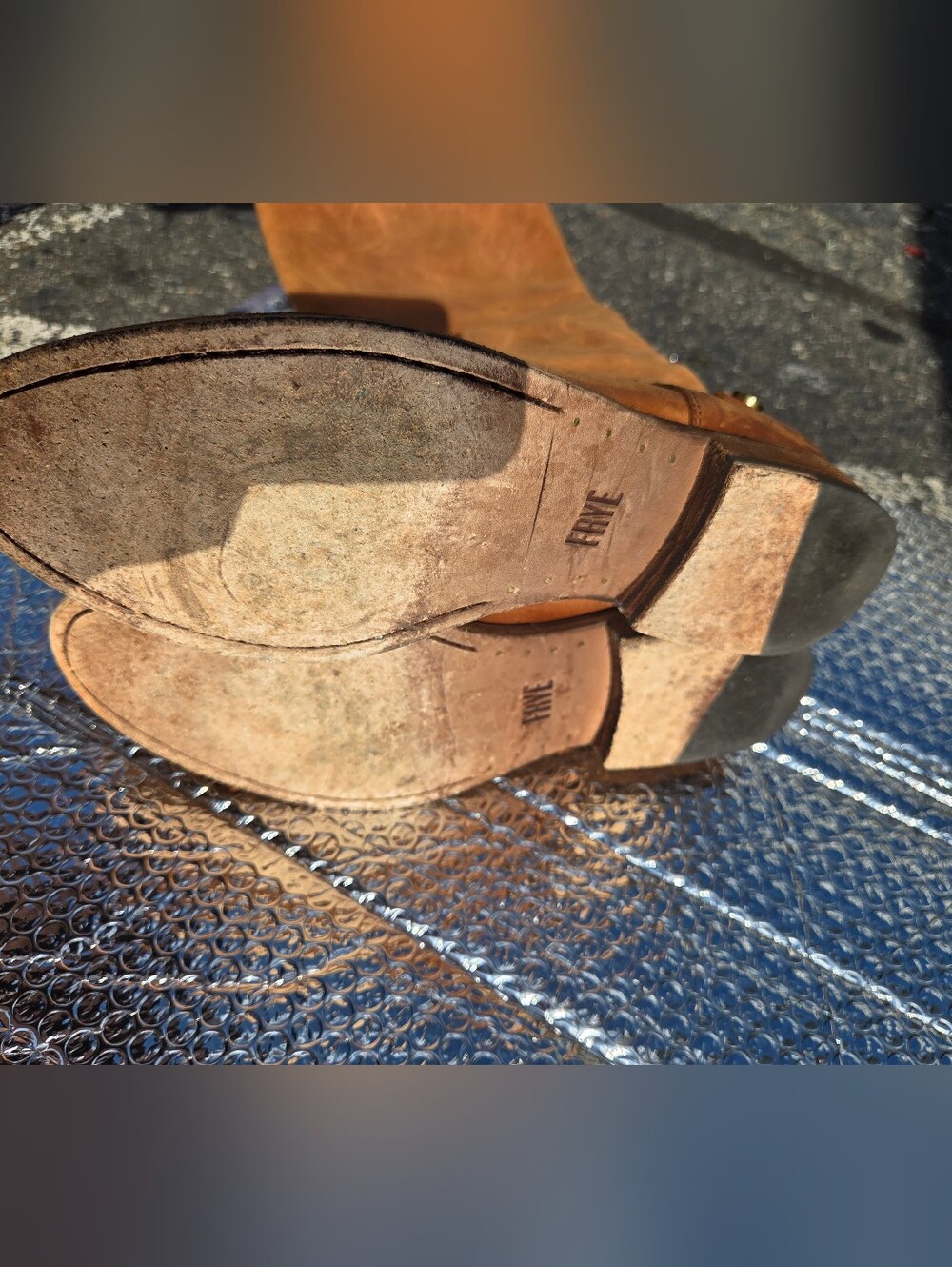 FRYE Melissa Button Back Riding Boots - Picture 5 of 8
